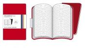 Moleskine XL Ruled Red