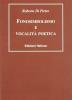 Fonosimbolismo e vocalit� poetica
