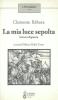 La mia luce sepolta. Lettere di guerra