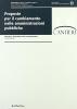 Proposte per il cambiamento nelle amministrazioni pubbliche