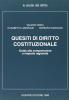 Quesiti di diritto costituzionale. Guida alla comprensione e risposte ragionate
