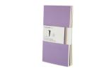 Moleskine large. Volant Plain Purple