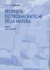 Propriet� elettromagnetiche della materia. Guida alle lezioni