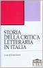Storia della critica letteraria in Italia