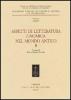 Aspetti di letteratura gnomica nel mondo antico vol.2