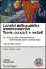 L' analisi della pubblica amministrazione. Teorie, concetti e metodi vol.3