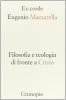 Filosofia e teologia di fronte a Cristo