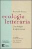 Ecologia letteraria. Una strategia di sopravvivenza