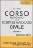 Corso ragionato per gli scritti di avvocato civile vol.2