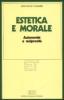 Estetica e morale. Autonomie e reciprocit�