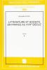 Litterature et societ� en France au XVII si�cle vol.4