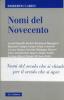 Nomi del Novecento