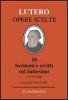 Sermoni e scritti sul battesimo (1519-1546)