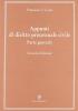 Appunti di diritto processuale civile. Parte generale