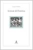 Lezioni di estetica