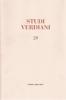 Studi verdiani vol.20