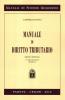 Manuale di diritto tributario. Parte generale