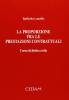 La proporzione fra le prestazioni contrattuali. Corso di diritto civile