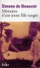 Memoires d'une jeune fille rang�e