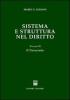 Sistema e struttura nel diritto vol.2