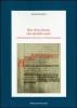 Non dica ascesi, ch� direbbe corto