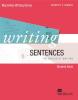 Writing sentences. Con DVD. Con espansione online. Per le Scuole superiori