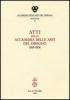 Atti della Accademia delle arti del disegno (2005-2006)