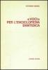 Voci per l'Enciclopedia dantesca