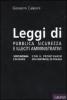 Leggi di pubblica sicurezza e illeciti amministrativi