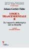 Logica trascendentale vol.2