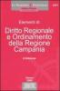 Diritto regionale e ordinamento delle regione Campania