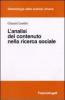 L' analisi del contenuto nella ricerca sociale