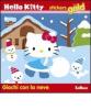 Giochi con la neve. Hello Kitty. Con adesivi