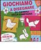 Giochiamo a disegnare gli animali della campagna