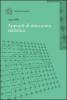 Appunti di meccanica statistica