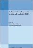 Le dinamiche della povert� in Italia alle soglie del 2000