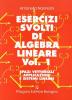 Esercizi svolti di algebra lineare vol.1