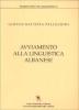 Avviamento alla linguistica albanese