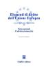 Elementi di diritto dell'Unione Europea. Parte speciale. Il diritto sostanziale