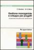 Gestione manageriale e sviluppo per progetti. Un percorso innovativo per i servizi sociali
