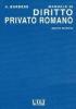 Manuale di diritto privato romano