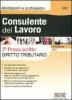 Consulente del lavoro. Seconda prova scritta. Diritto tributario