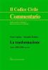 La trasformazione. Artt. 2498-2500-novies
