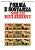Forma e sostanza nelle religioni