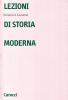 Lezioni di storia moderna