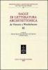 Saggi di letteratura architettonica, da Vitruvio a Winckelmann vol.3