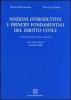 Nozioni introduttive e principi fondamentali del diritto civile
