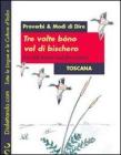 Tre volte b�no vol di' bischero-Tre volte buono vuol dire sciocco. Proverbi & modi di dire: Toscana