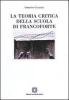 La teoria critica della scuola di Francoforte