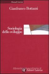 compertina del libro "Sociologia dello sviluppo" di G. Bottazzi (ed. Laterza)